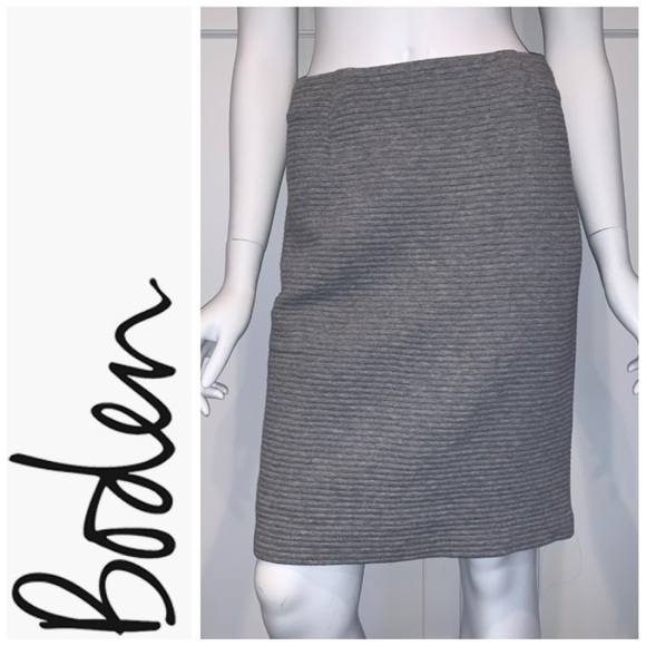 Boden Dresses & Skirts - Boden 'Hattie' Cotton Blend Pencil Skirt, Gray, 6